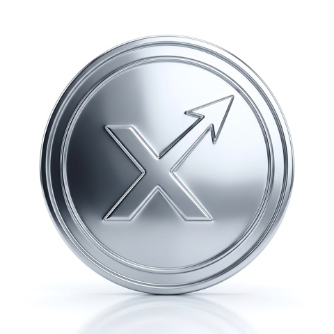 Silver plan coin